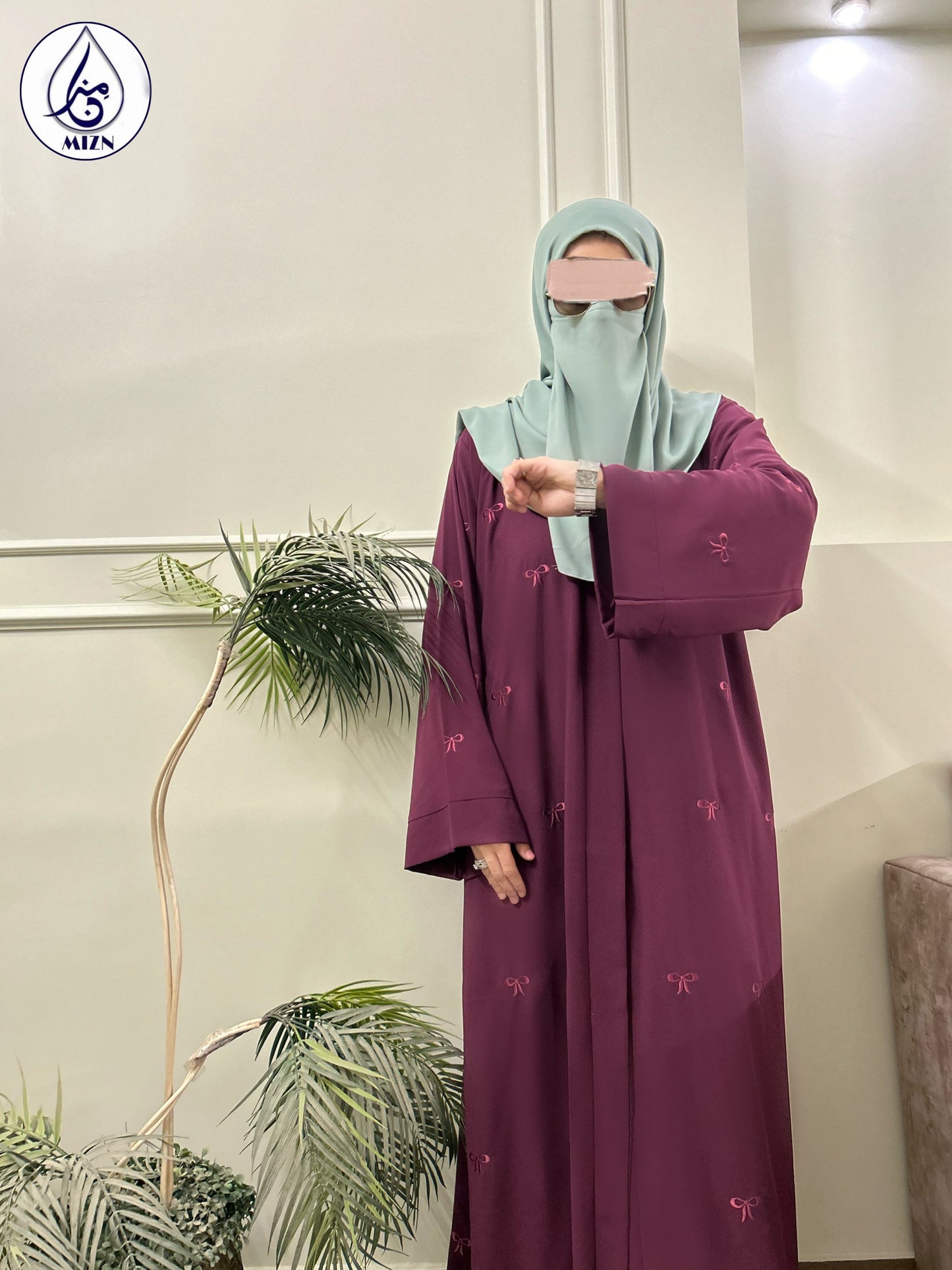 PLUM BOW MAXI