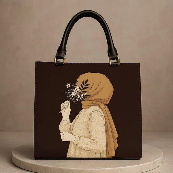 Hijab Girl Canvas Tote Bag