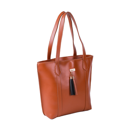 Neelam Brown Tote Bag
