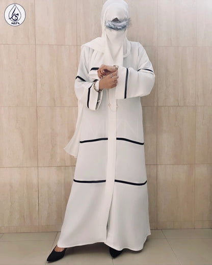 STRIPED ABAYA