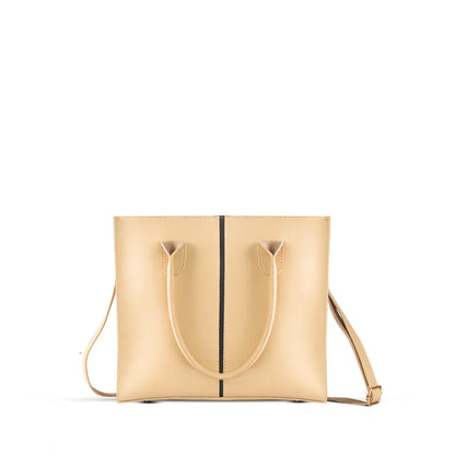 Minimalist Luxe Beige Tote Bag