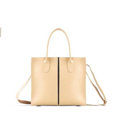 Minimalist Luxe Beige Tote Bag