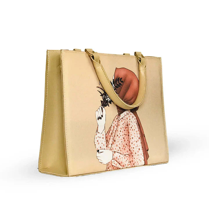 Hijab Girl Canvas Tote Bag