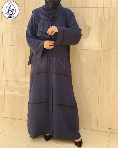 STRIPED ABAYA
