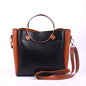 Iconic Brown and Black Handbag